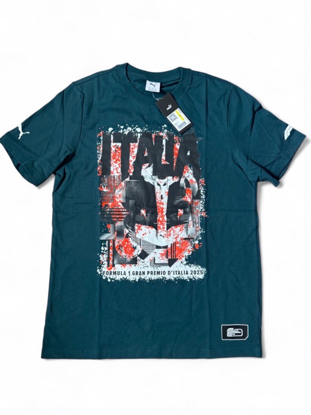 PUMA F1 Italy 2025 graphic T Shirt size medium